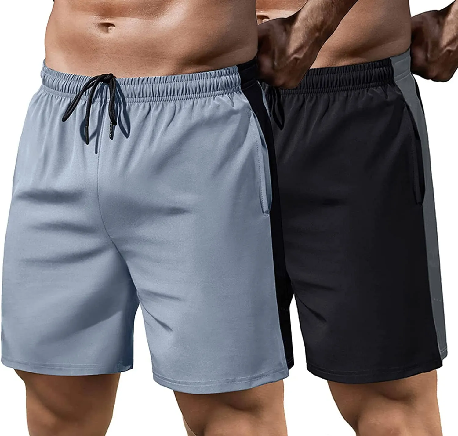 2 Pack Gym Quick Dry Running Shorts (US Only)