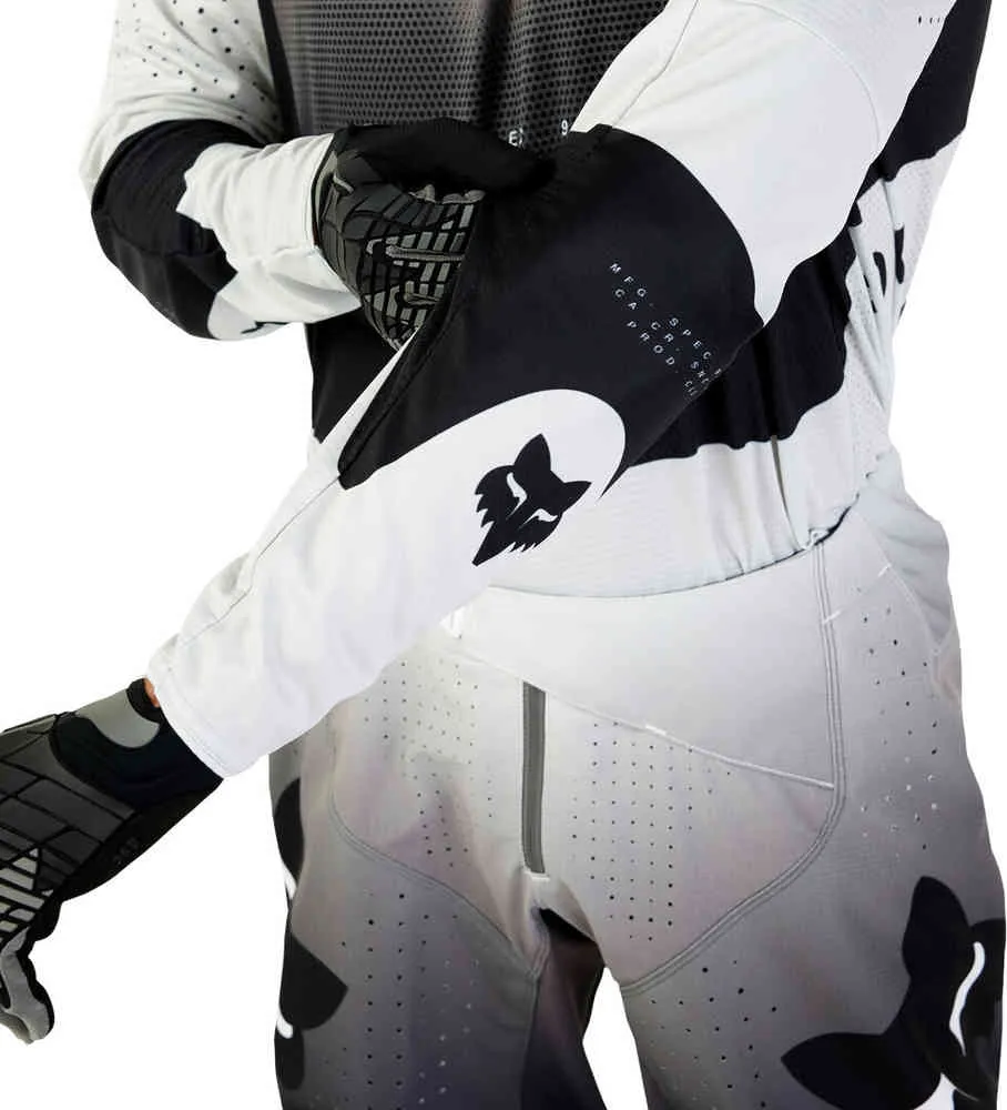 360 Revise FOX Motocross Jersey, Black/Anthracite/Grey