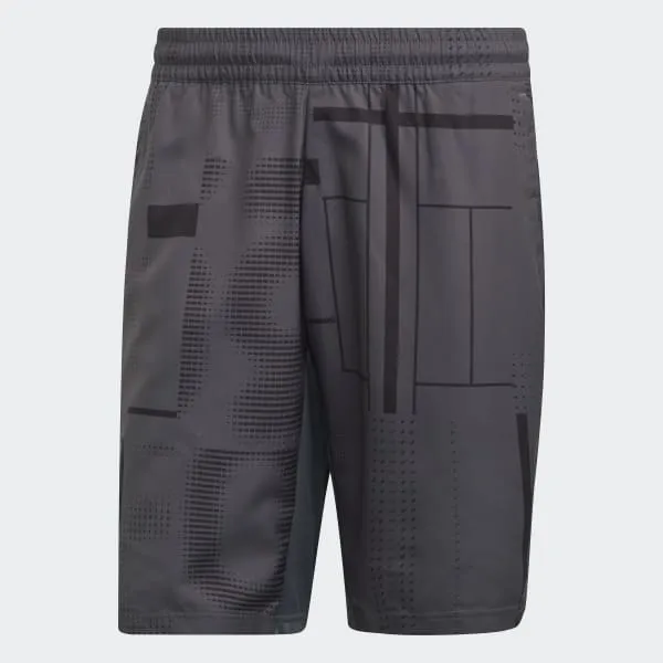 Adidas Club 3-Stripe Shorts (Dark Grey)