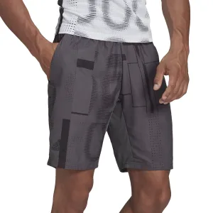 Adidas Club 3-Stripe Shorts (Dark Grey)