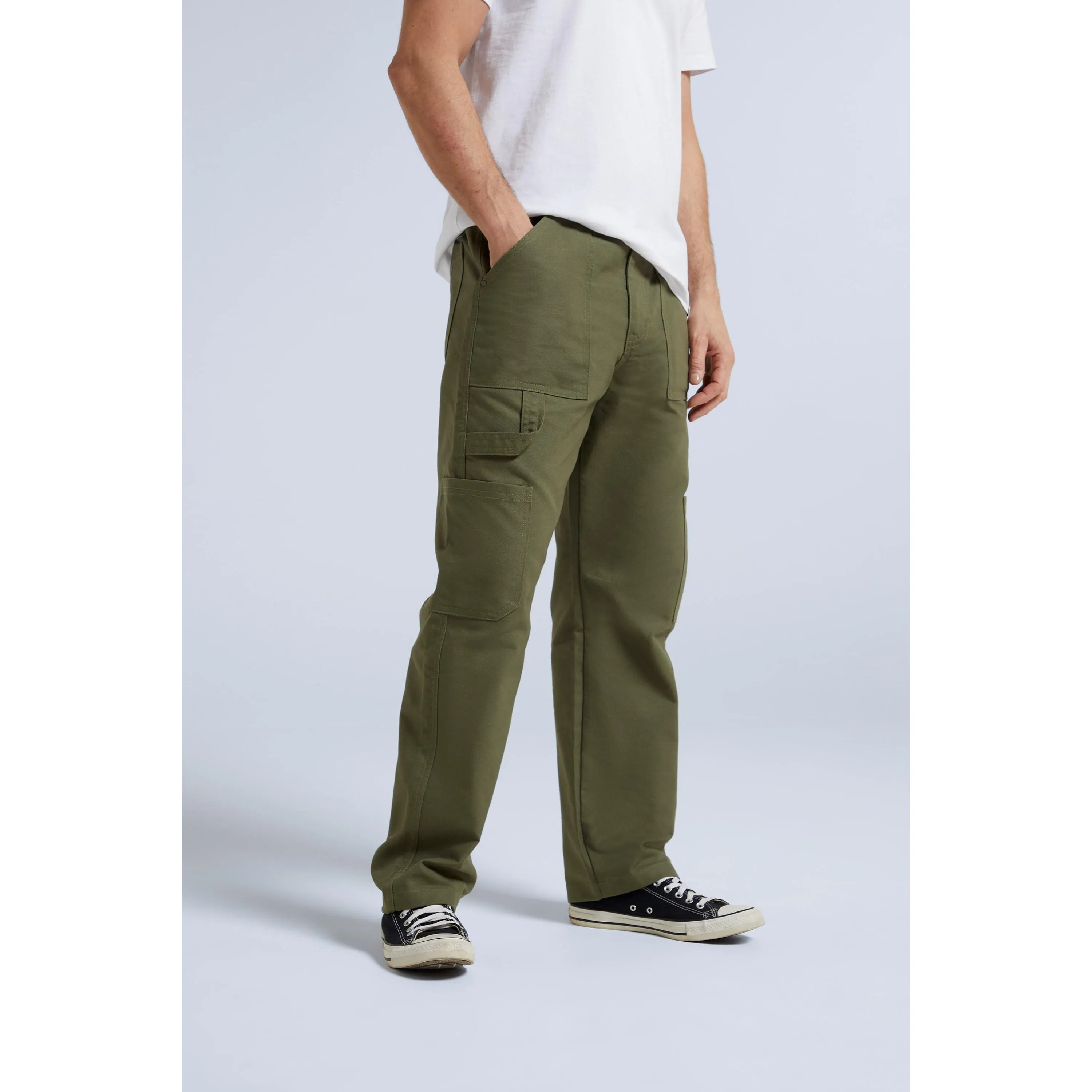 Animal Mens Stan Organic Cargo Trousers