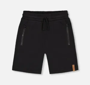 Anthracite French Terry Shorts Zipper