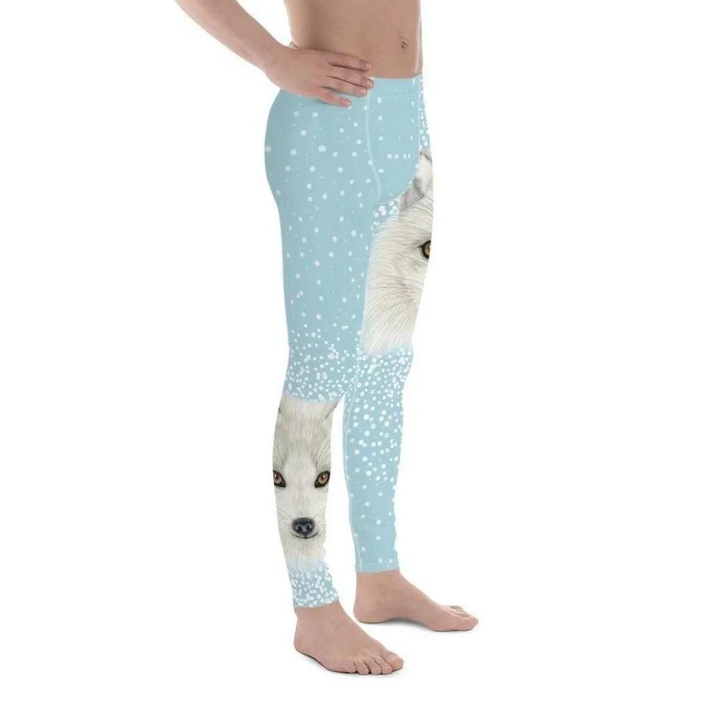 Arctic Fox Dog Men's Leggings