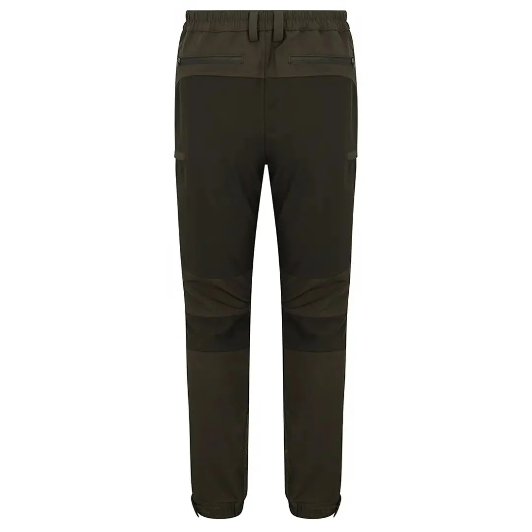 Ardross 4 Way Active Trousers - Green by Hoggs of Fife