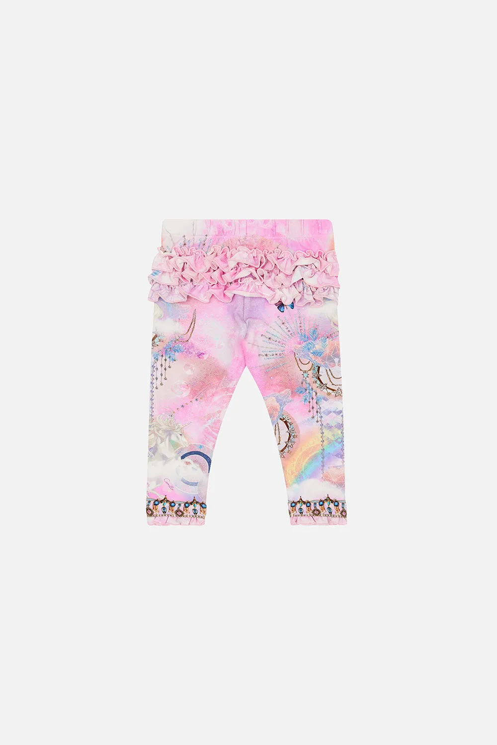 BABIES LEGGINGS WITH FRILLS WINGS OF PEGASUS