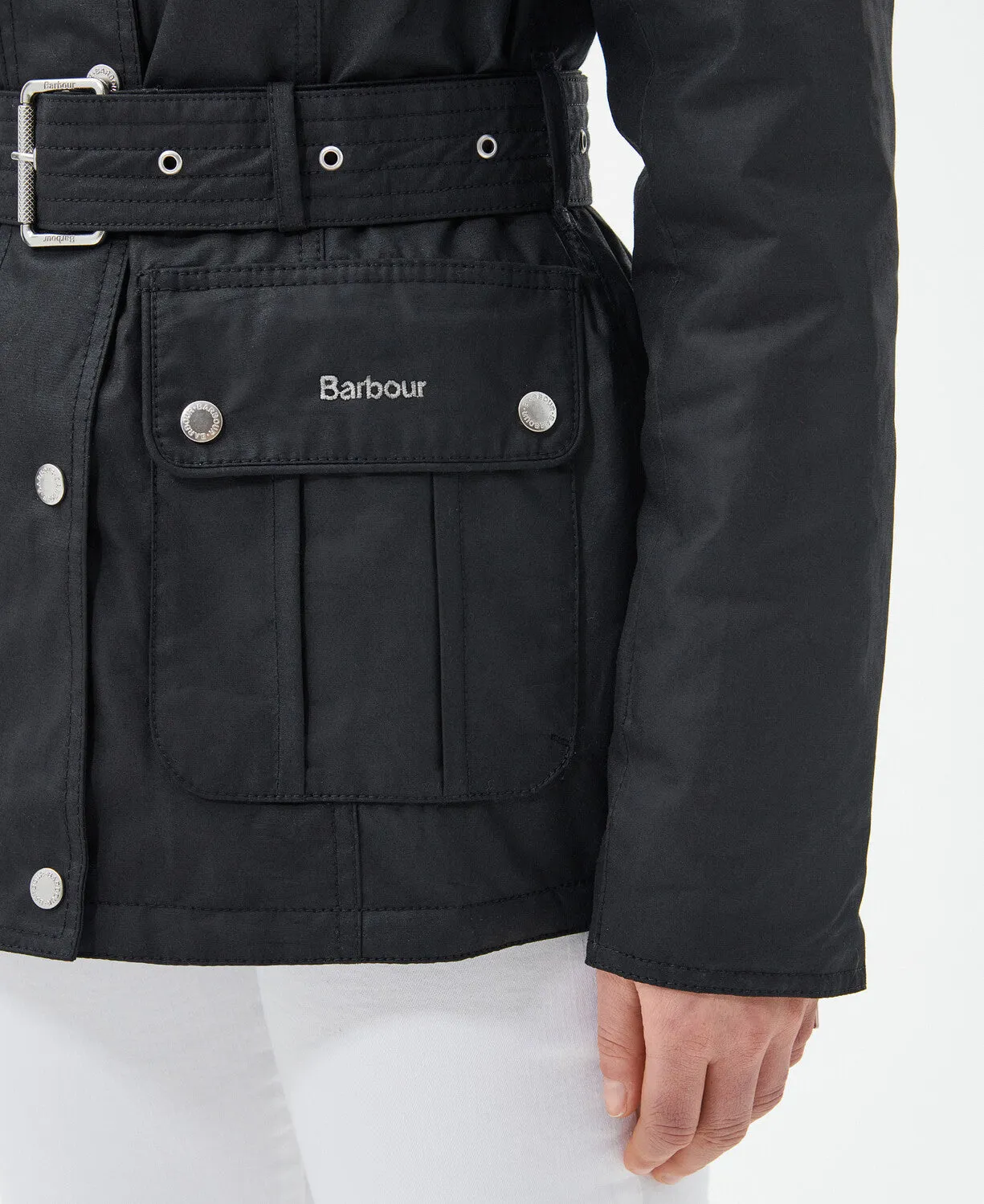 Barbour Winter Belted Utility Wax Jacket