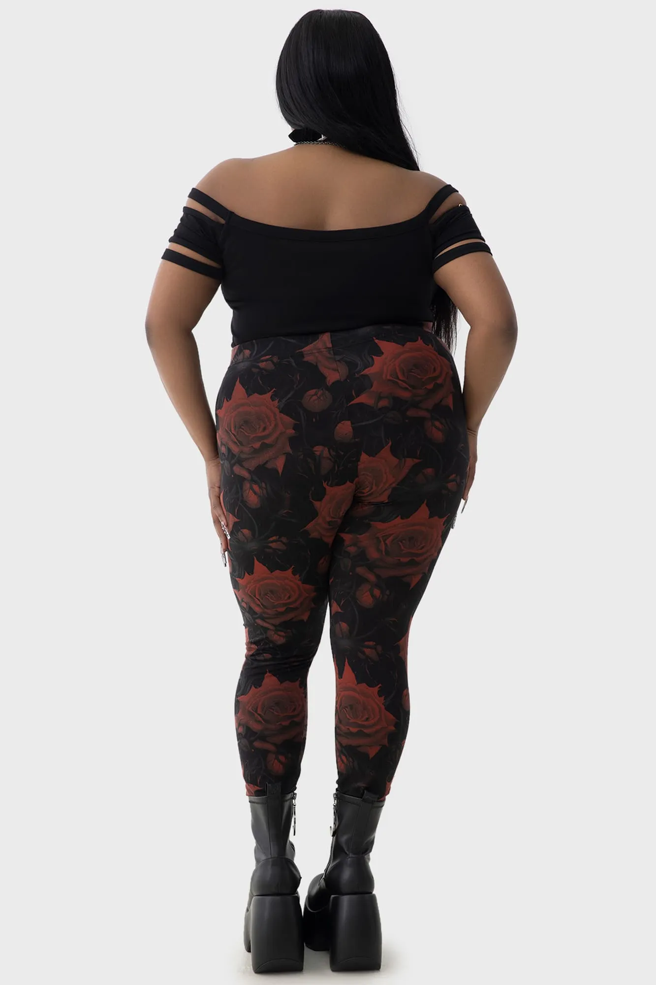 Blood Rose Leggings