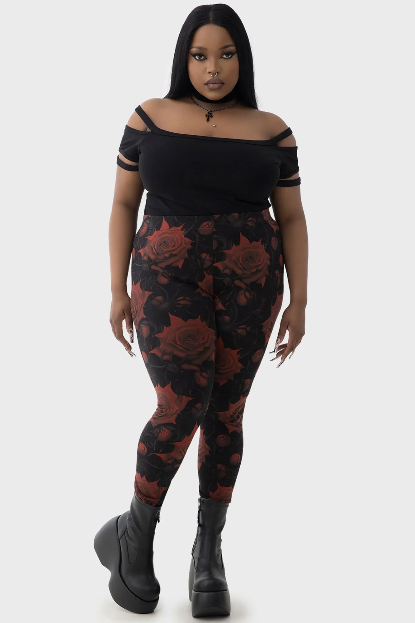 Blood Rose Leggings