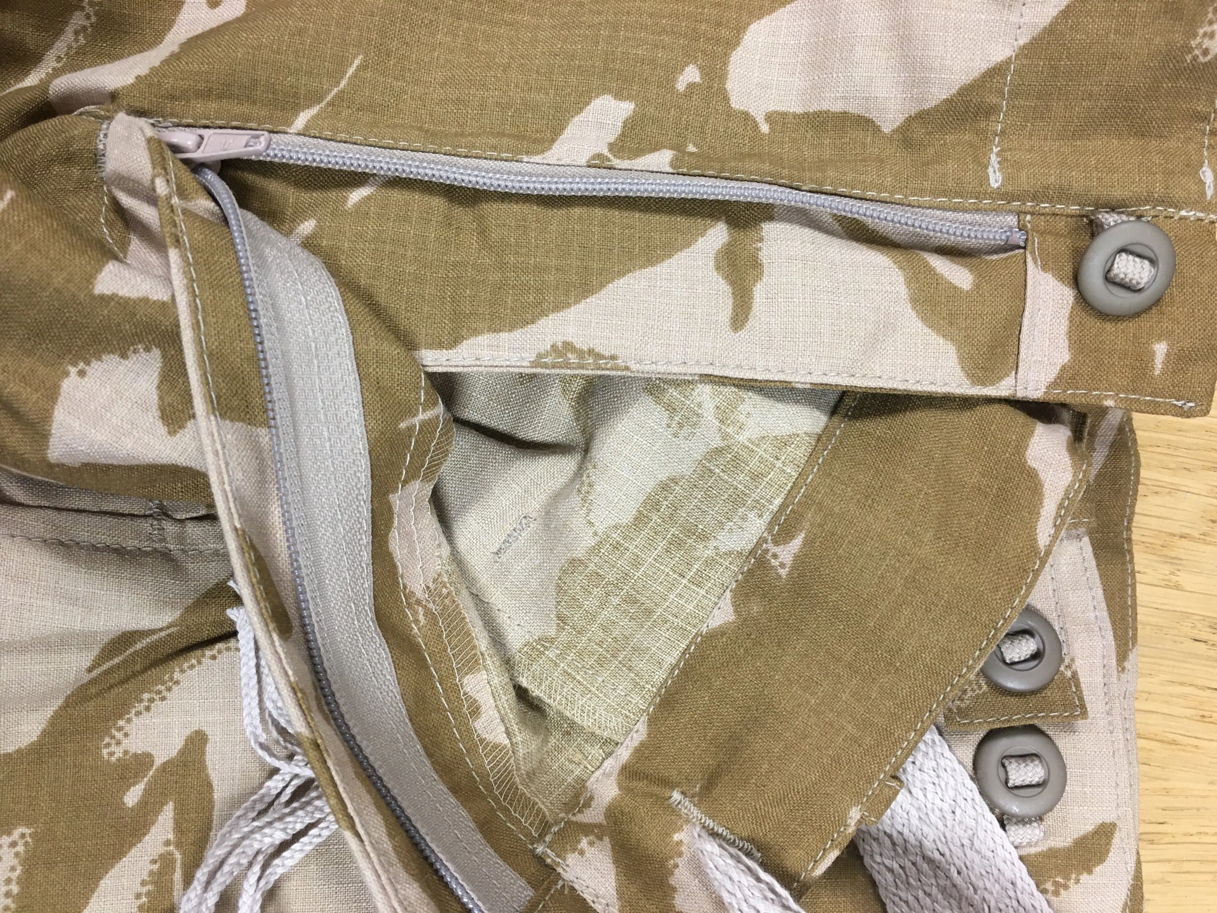 British Desert Camo Rip-Stop Trousers - Fire-resistant - Grade 1