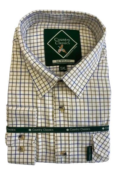 Country Classics Mens Long Sleeve Check Shirt - Newbury