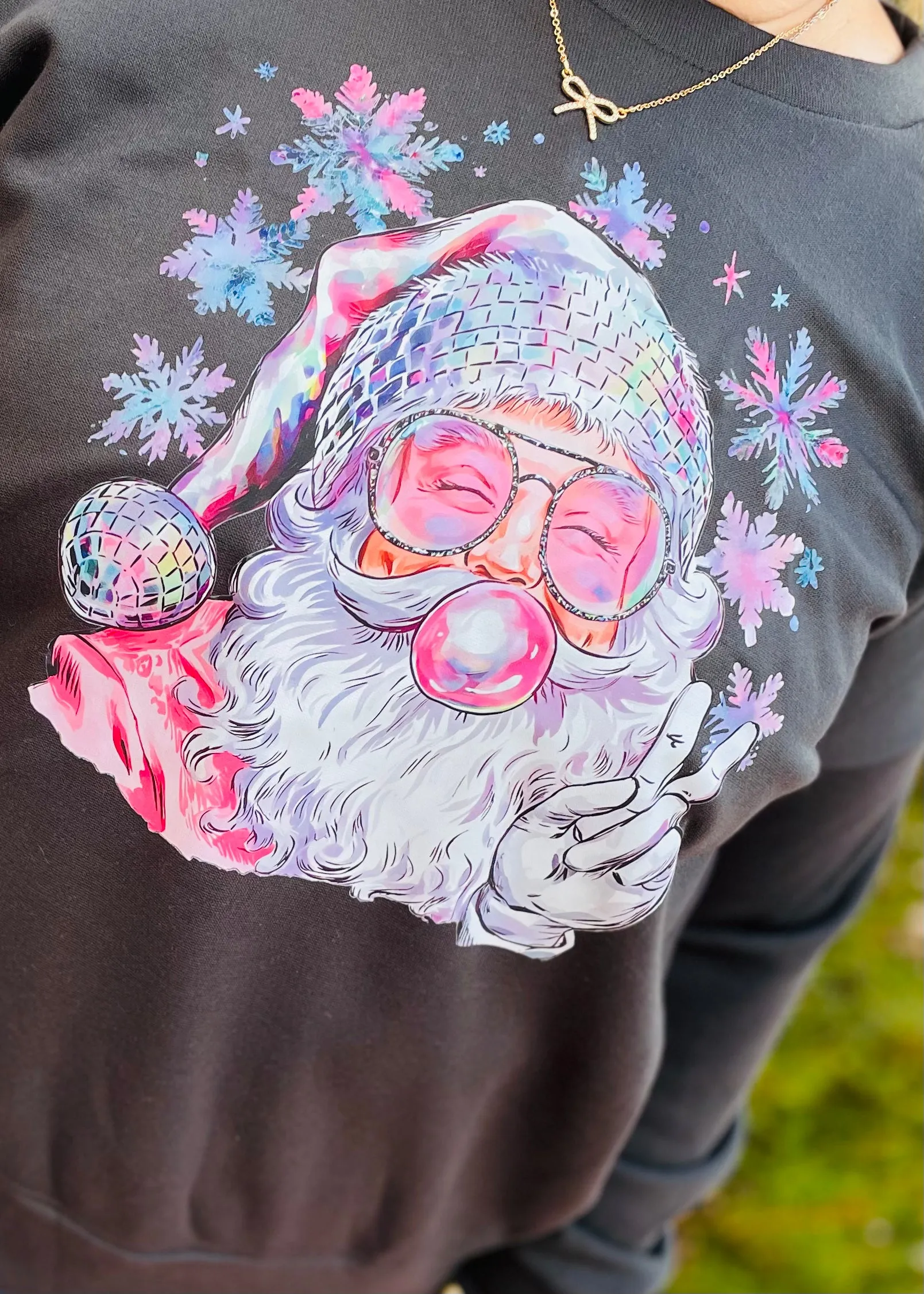 Disco Santa Luxe Fleece Lined