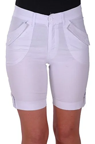 Elasticized Plus Size Shorts