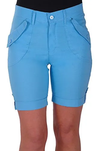 Elasticized Plus Size Shorts