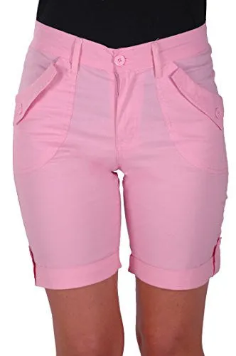 Elasticized Plus Size Shorts