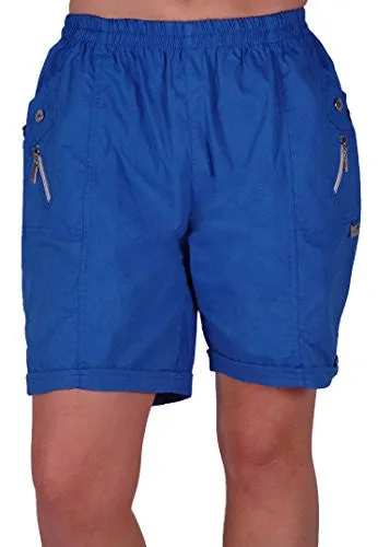 Elasticized Plus Size Shorts