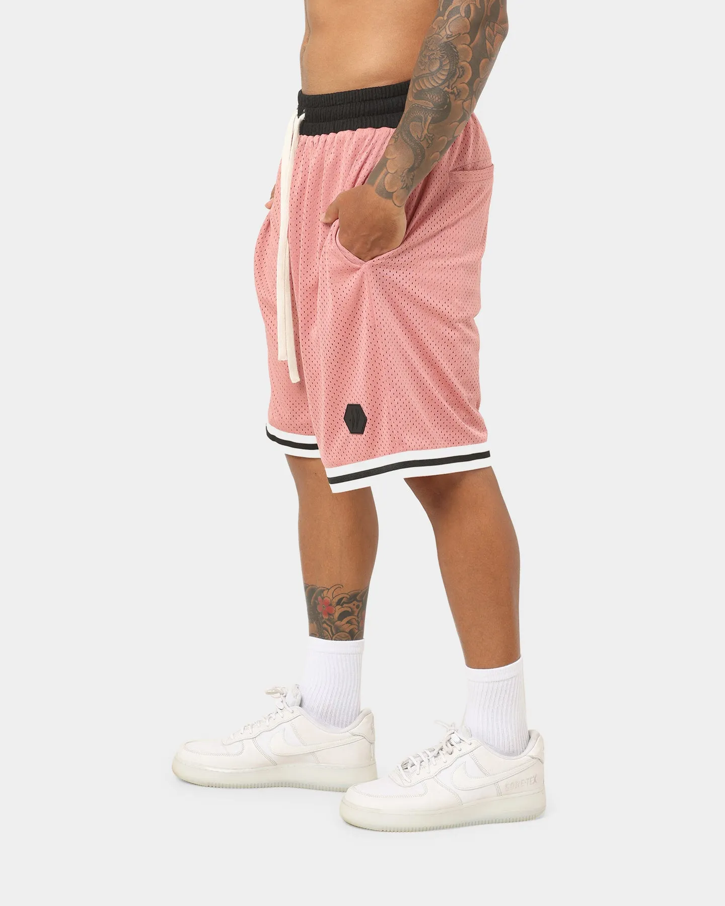 EN ES Team Basketball Shorts Plum