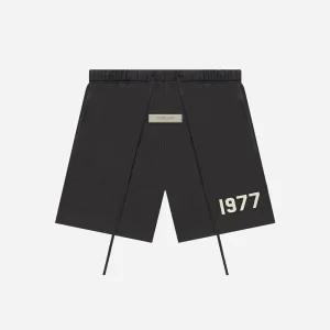 FEAR OF GOD ESSENTIALS 1977 SHORTS IRON