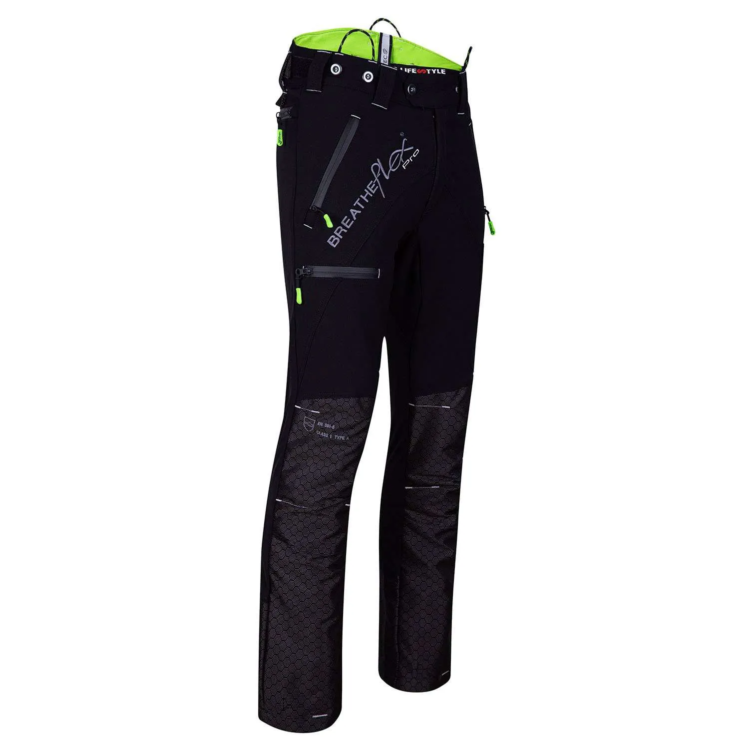 Freestyle Chainsaw Trousers Design A Class 1 - Black - AT4061