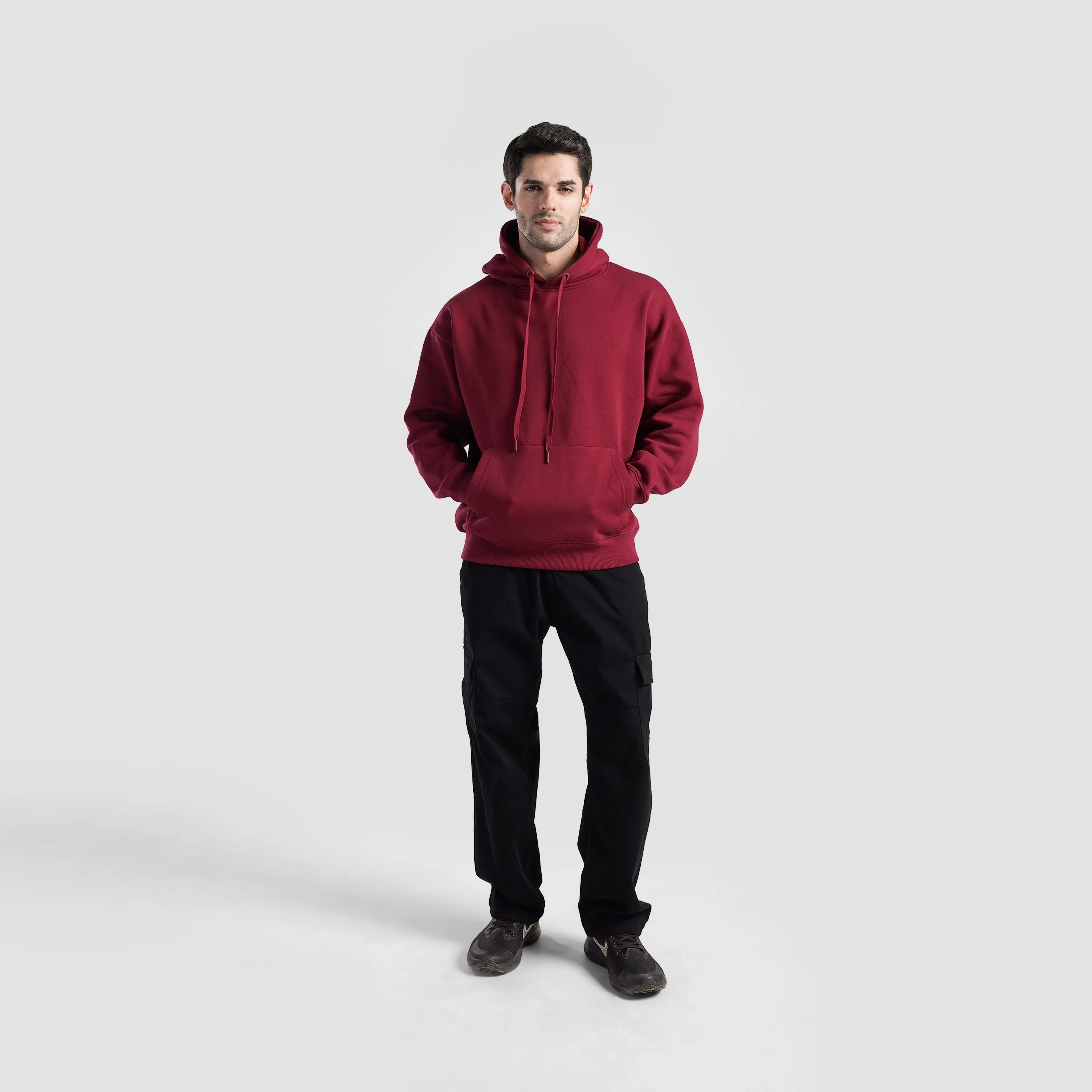 GAI Classic Hoodie (Burgundy)