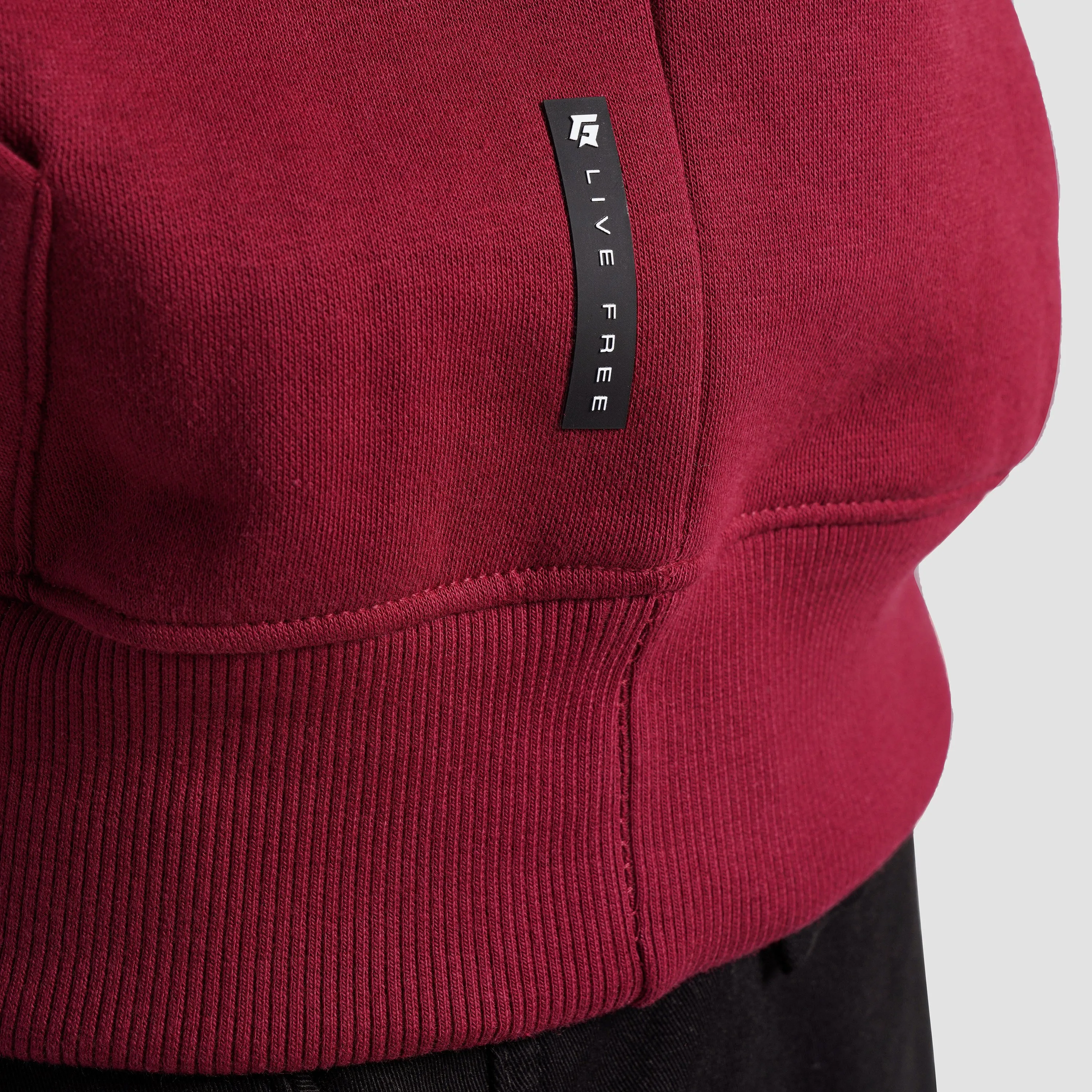 GAI Classic Hoodie (Burgundy)