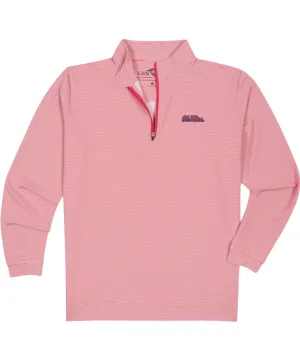 GenTeal - Ole Miss Pinstripe Venture Performance Quarter Zip