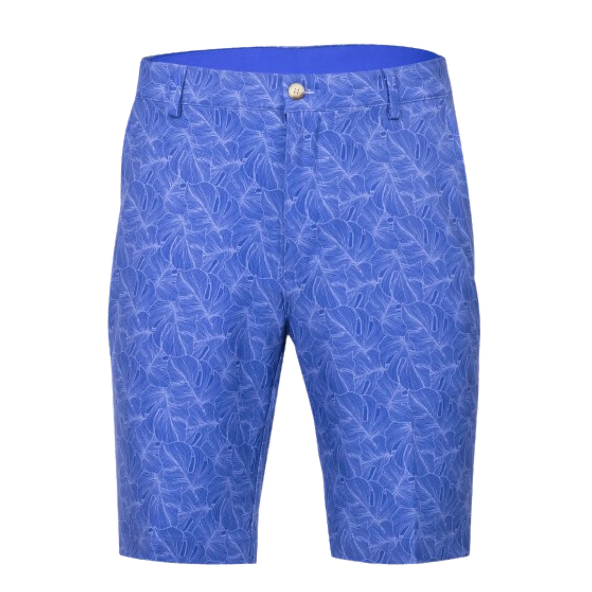 Greg Norman Tonal Palm Leaves Men's Print Shorts