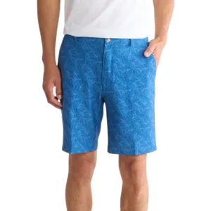 Greg Norman Tonal Palm Leaves Men's Print Shorts