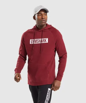 Gymshark Block Hoodie - Claret