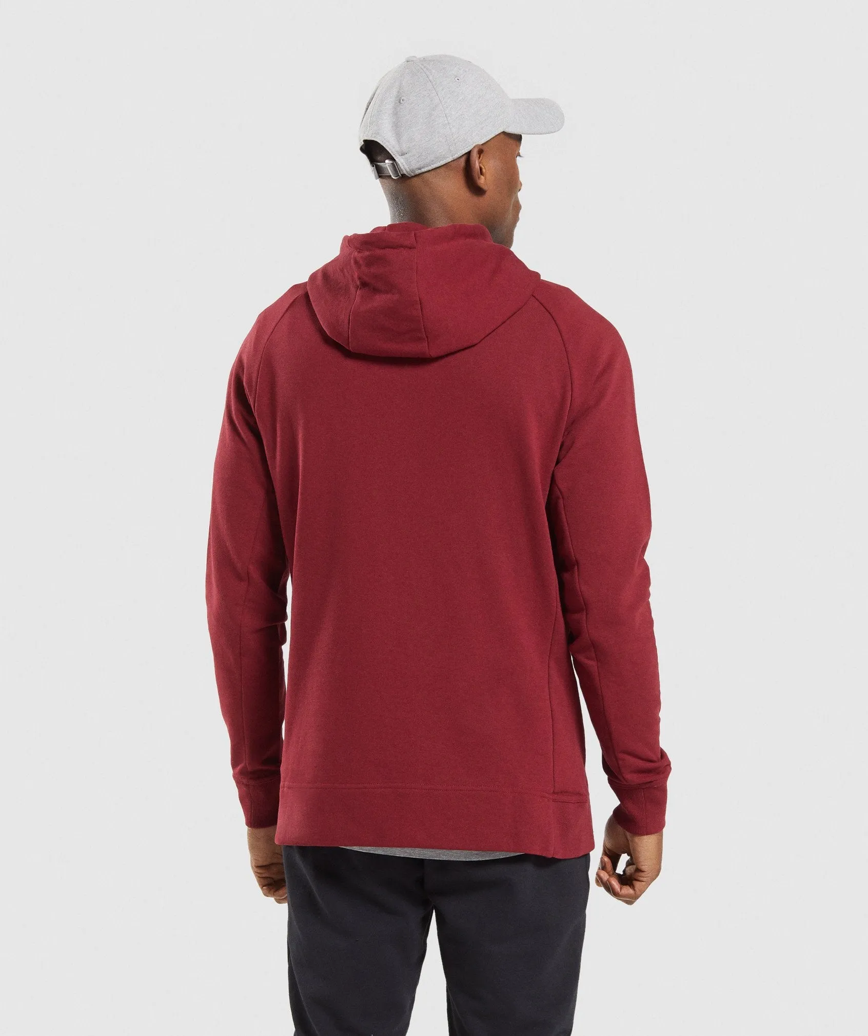 Gymshark Block Hoodie - Claret