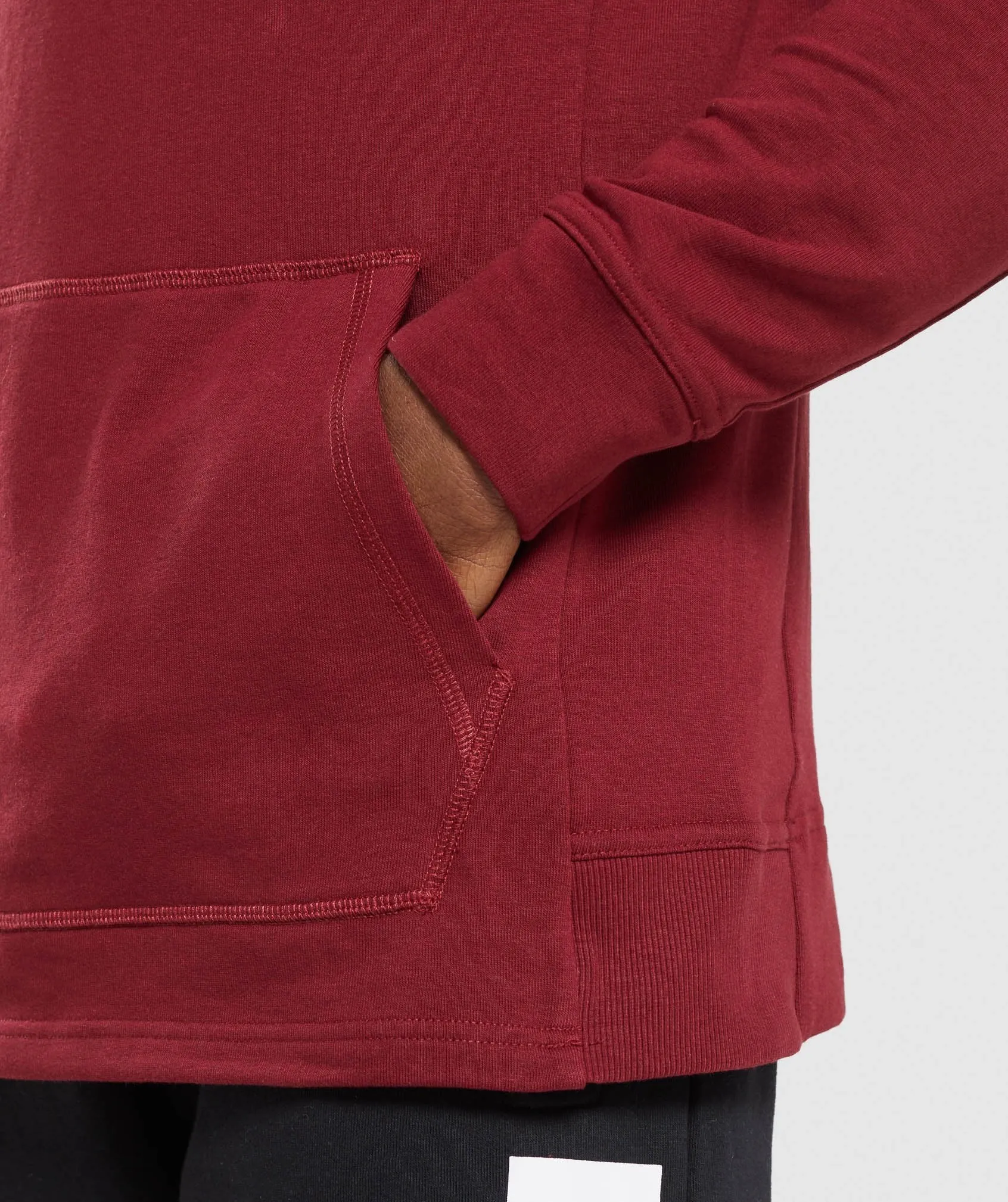 Gymshark Block Hoodie - Claret