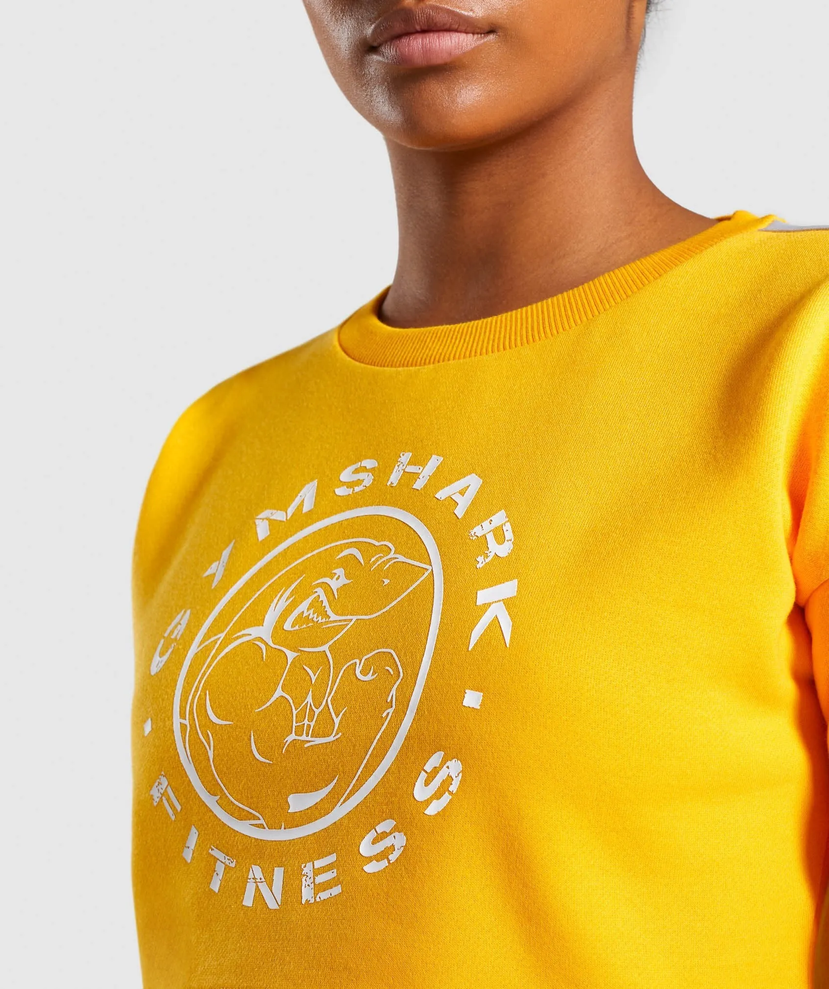 Gymshark Legacy Fitness Sweater - Yellow