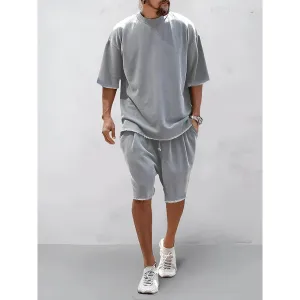 Heinz Set - Lässiges Sommer-Set für Herren (Shirt   Shorts)