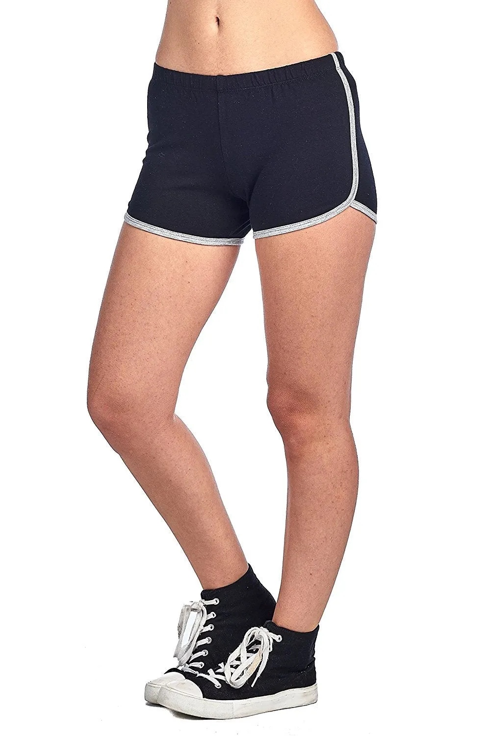 Khanomak Elastic Waist Dolphin Binding Shorts