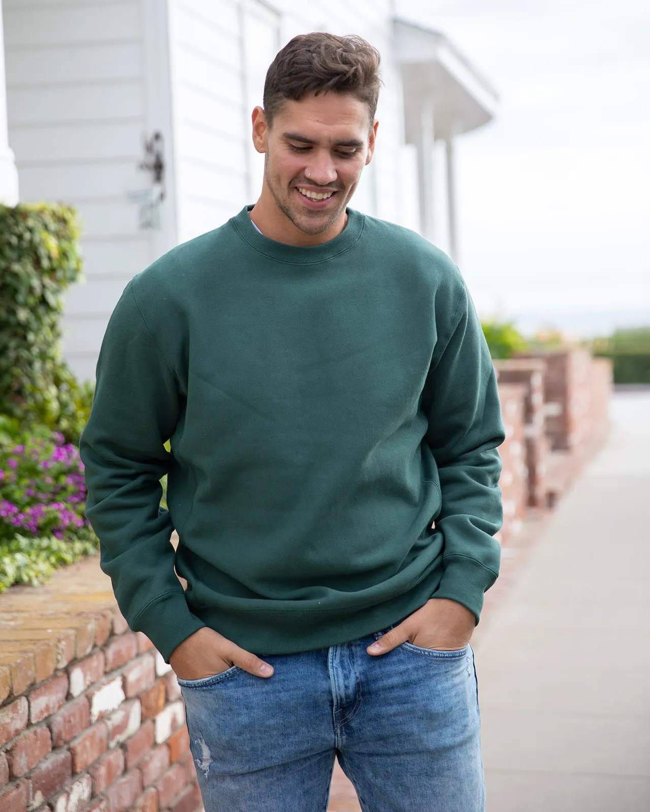 Legend - Premium Heavyweight Cross-Grain Crewneck Sweatshirt