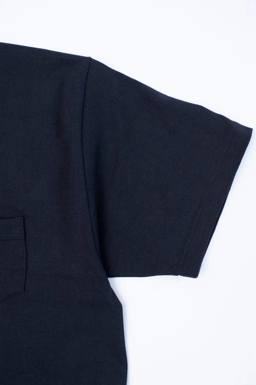 Lot 263 - DENIME - Crew Neck Pocket Tee - Black