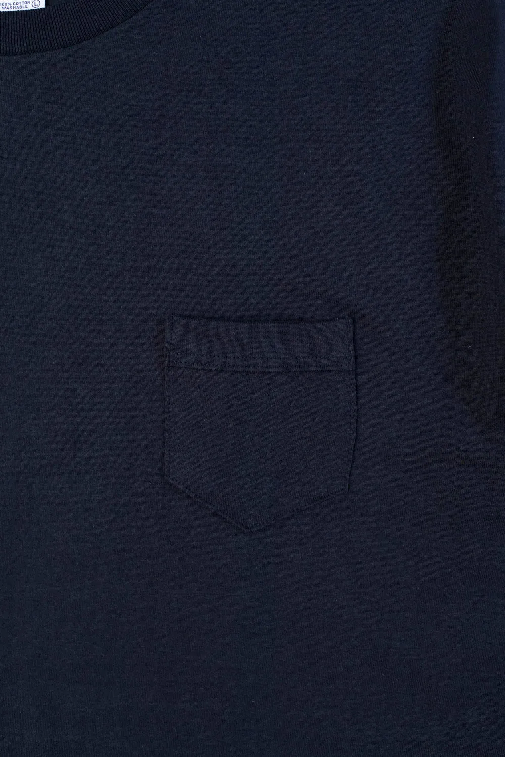 Lot 263 - DENIME - Crew Neck Pocket Tee - Black