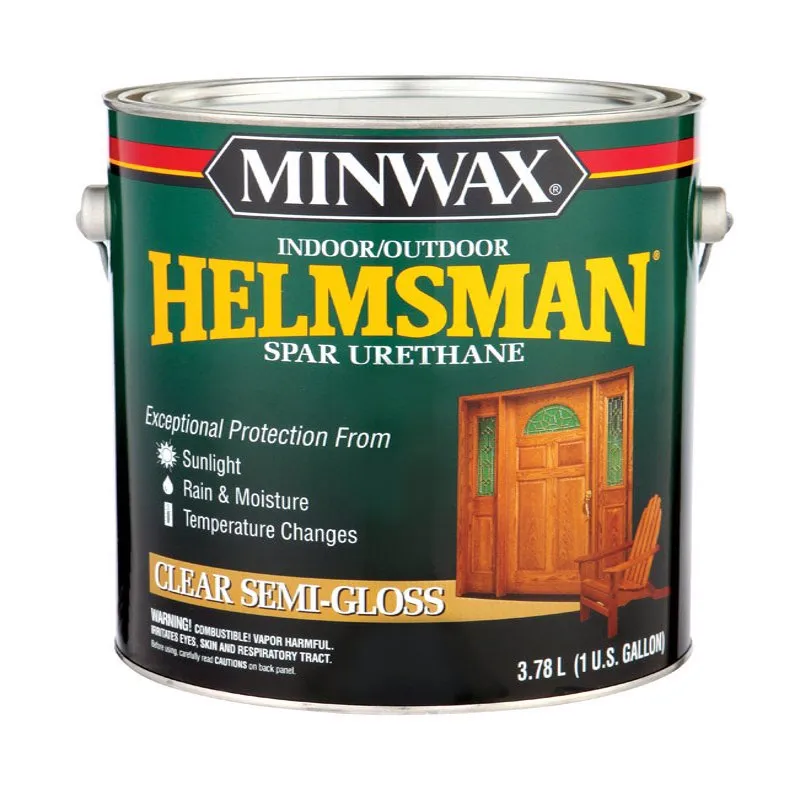 Minwax Helmsman Semi-Gloss Clear Oil-Based Spar Urethane 1 gal