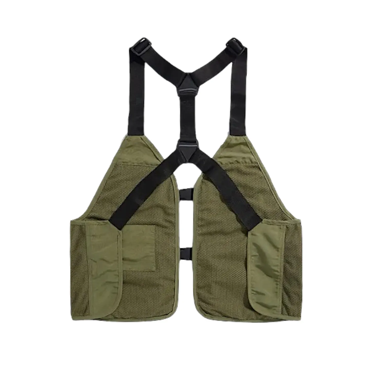 Multi pocket apron vest