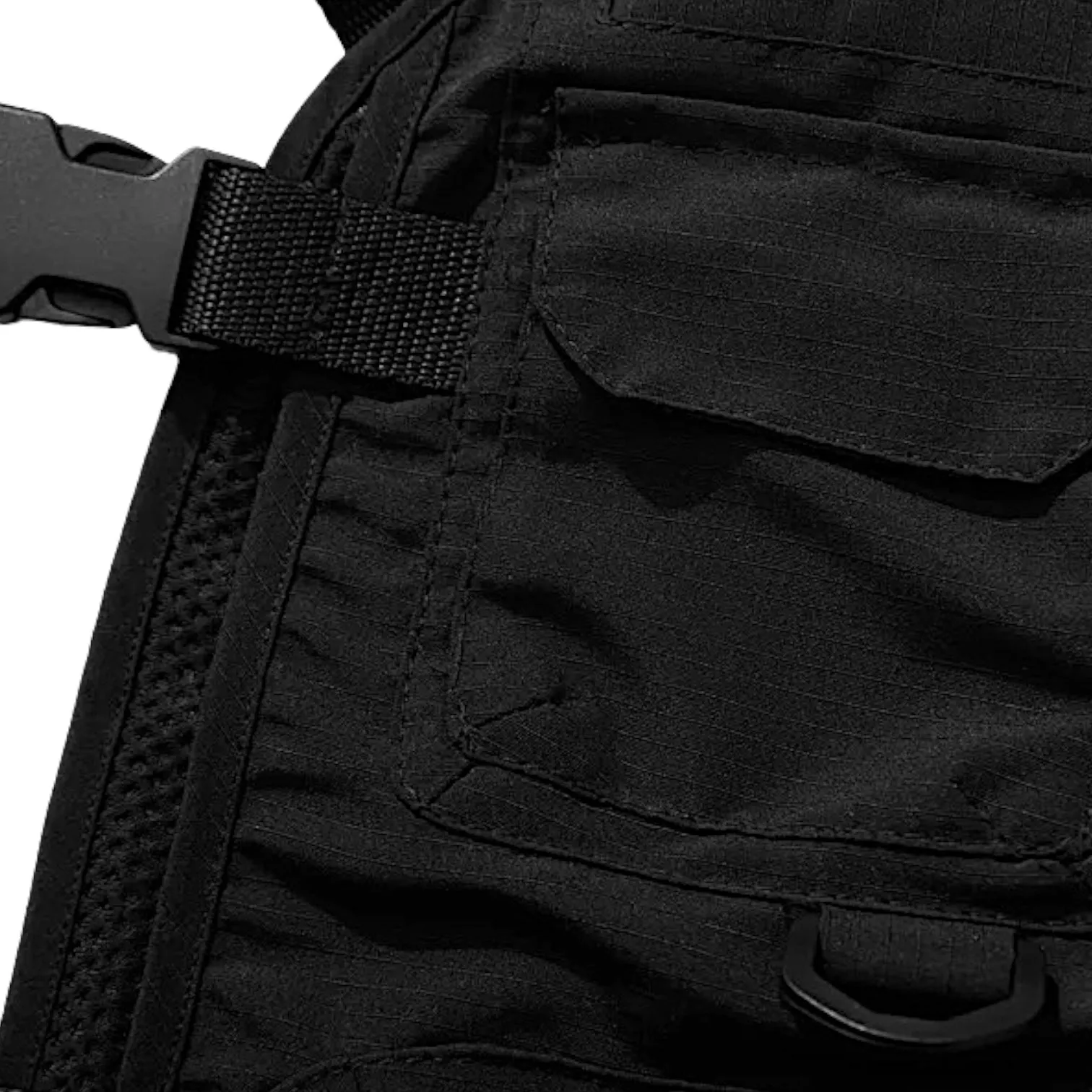 Multi pocket apron vest