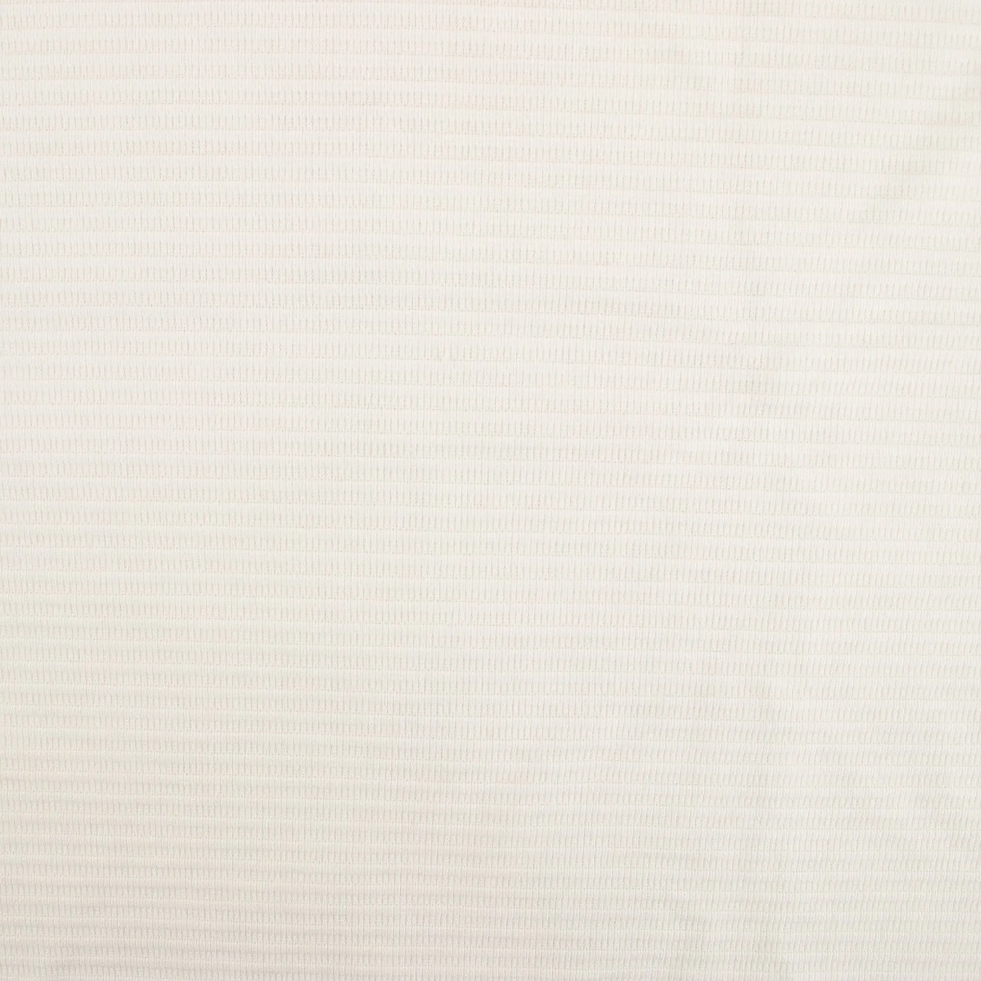 Novelty White Knit - Square stripe - Eggshell