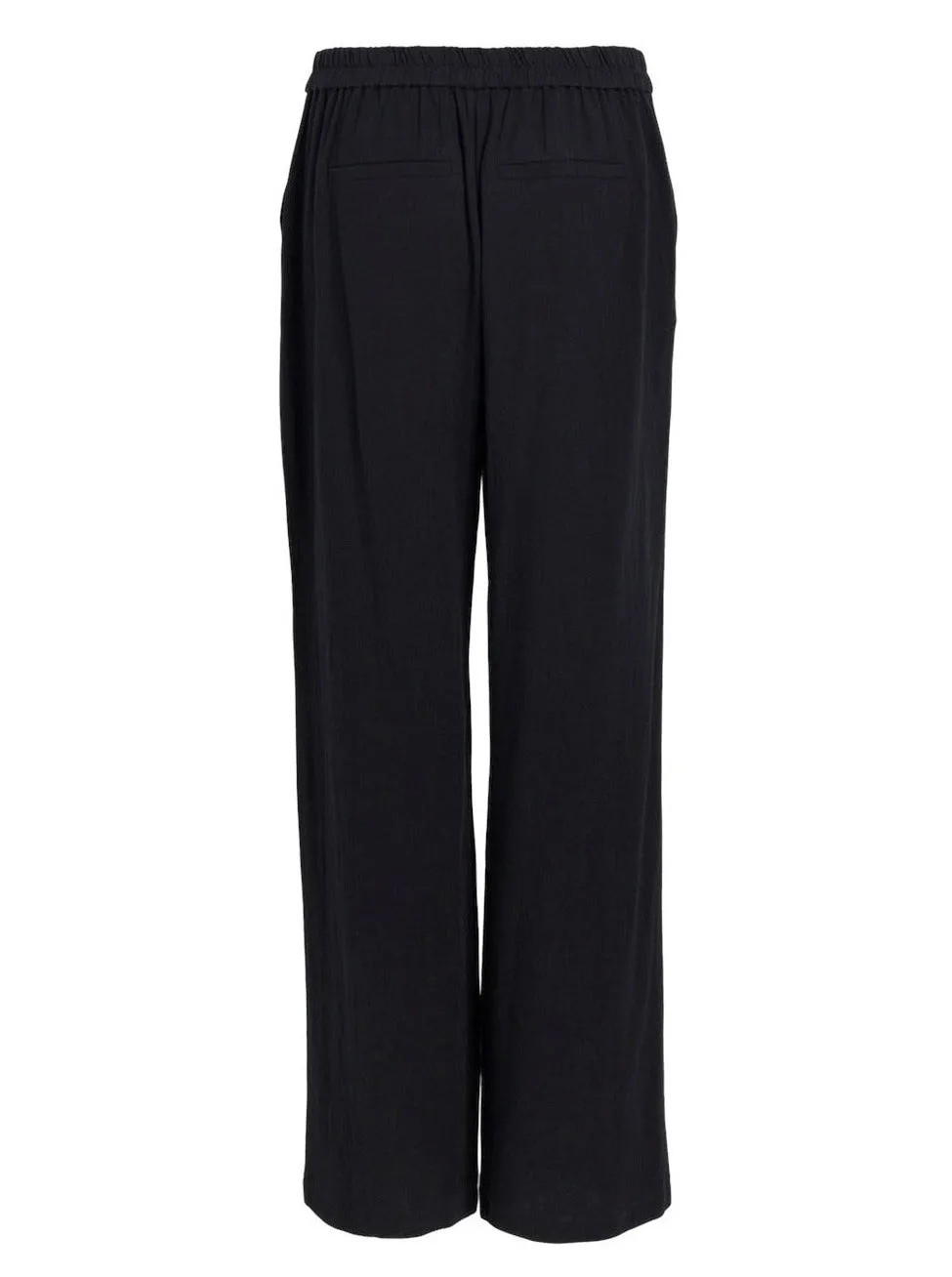 OBJSANNE ALINE WIDE PANT NOOS | BLACK