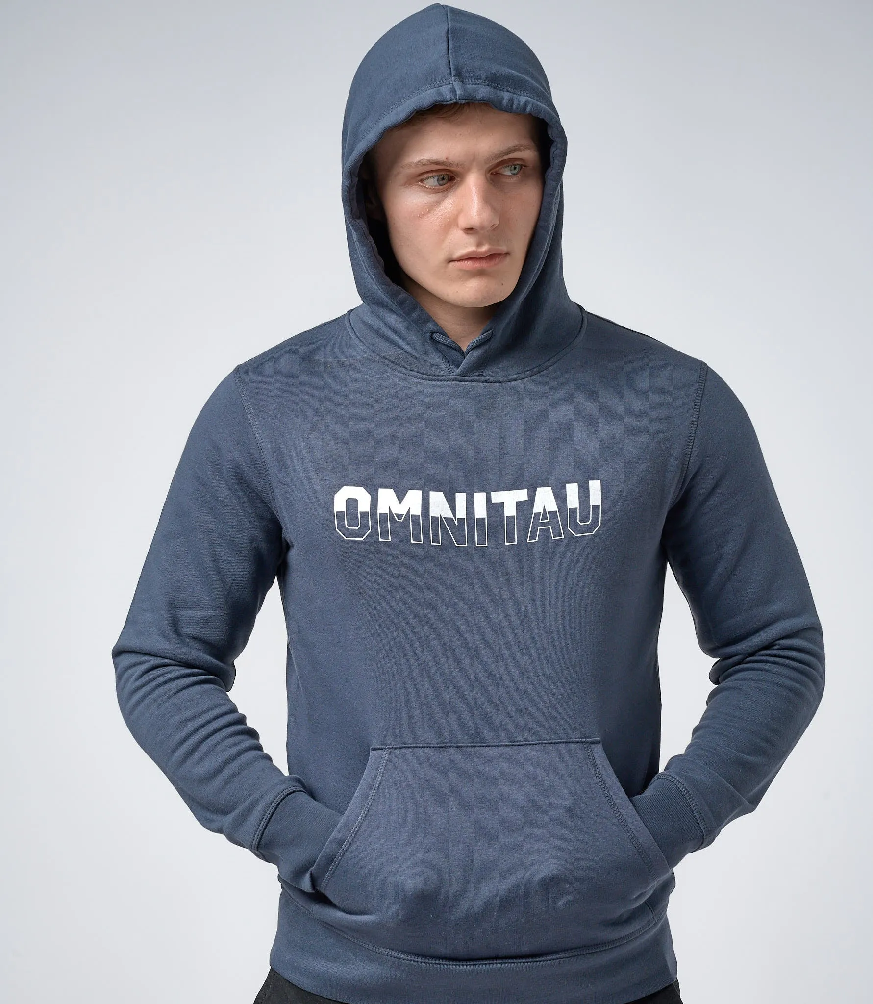 Omnitau Men's Drive Organic Cotton Balance Hoodie - Ink Grey