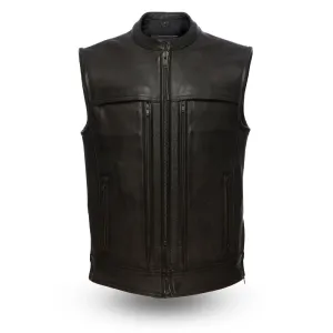 Rampage - Men's Motorcycle Leather Vest