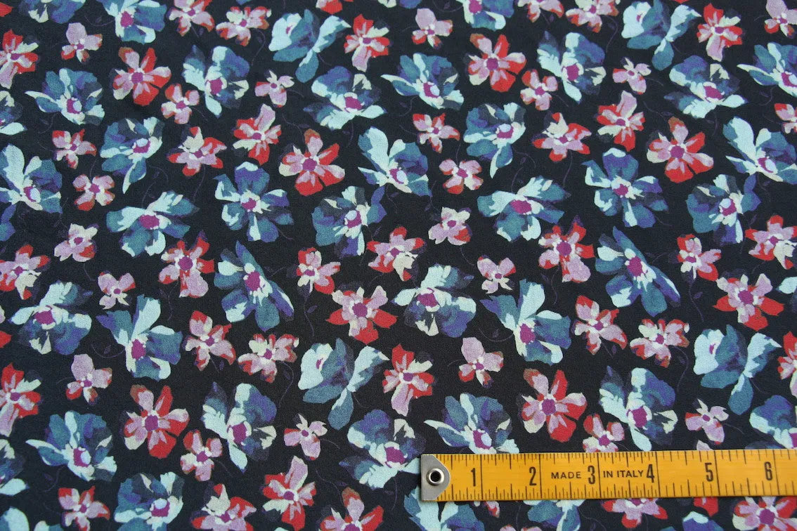 Red & Blue Petals - Silk CDC