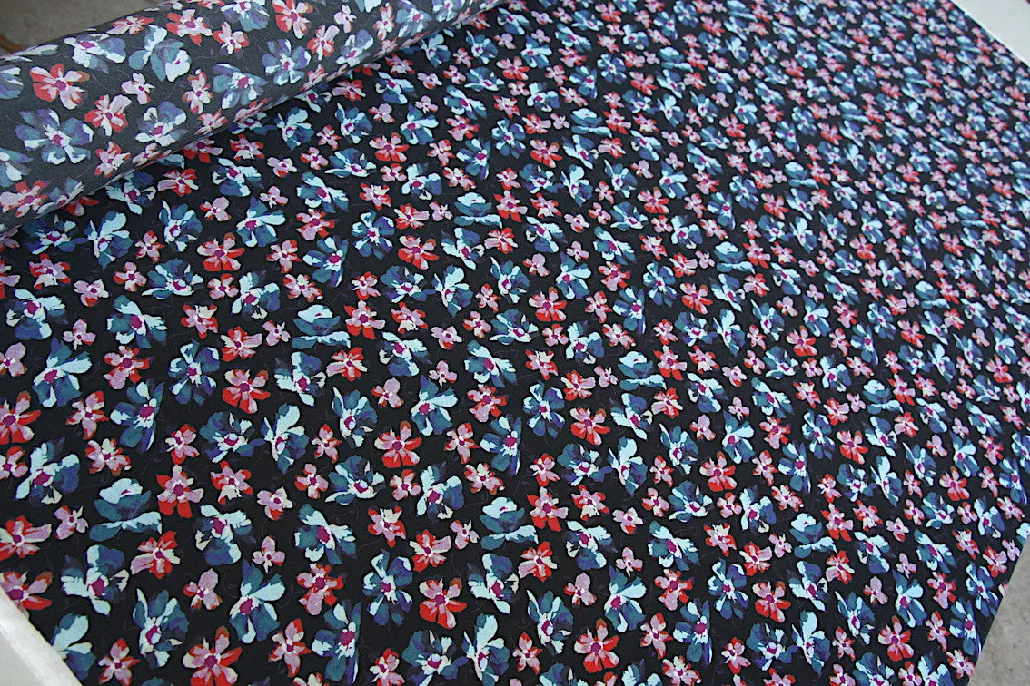 Red & Blue Petals - Silk CDC