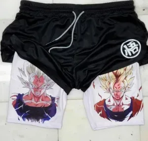 Saiyan Warrior Mesh Gym Shorts