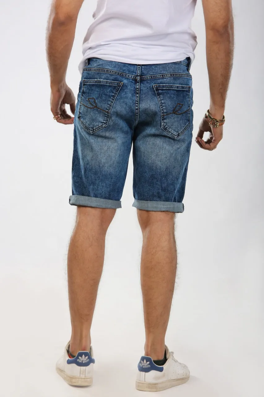 Shaz Acid-Wash Shorts