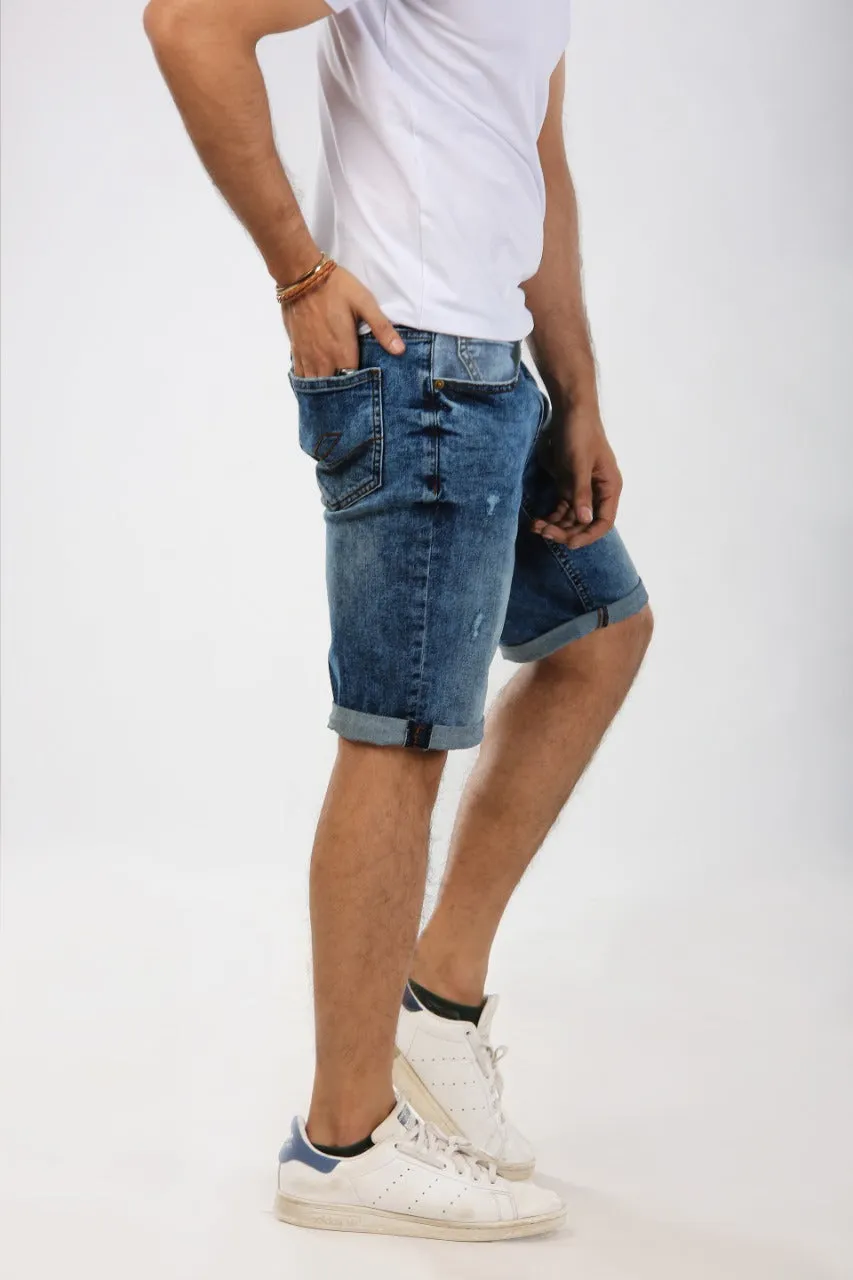 Shaz Acid-Wash Shorts