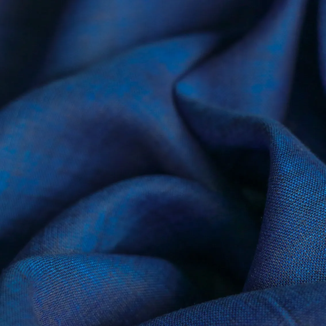 Silvana Blue Hanky Linen