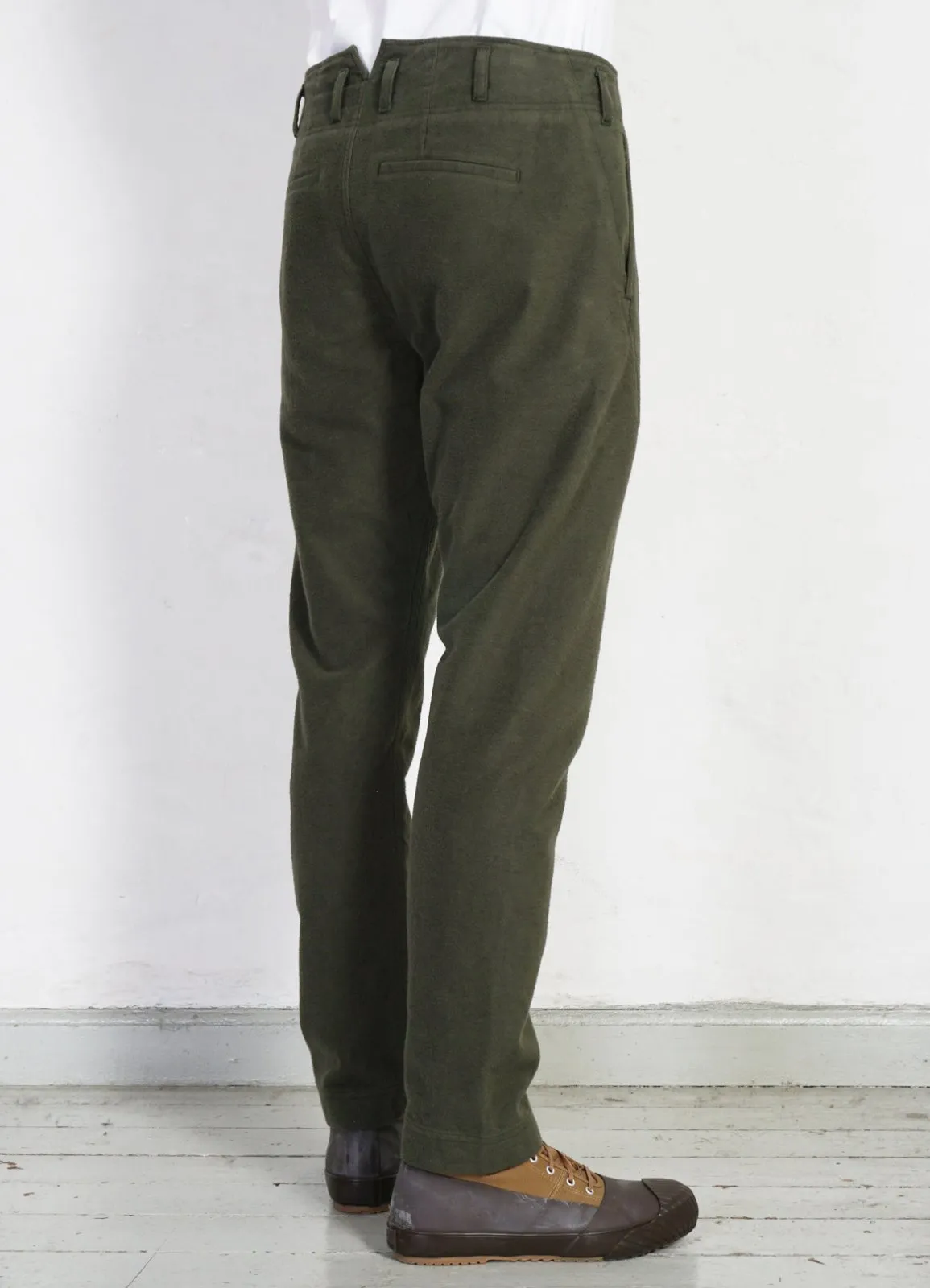 SVENNING | Slim Fit Trousers | Dark Green